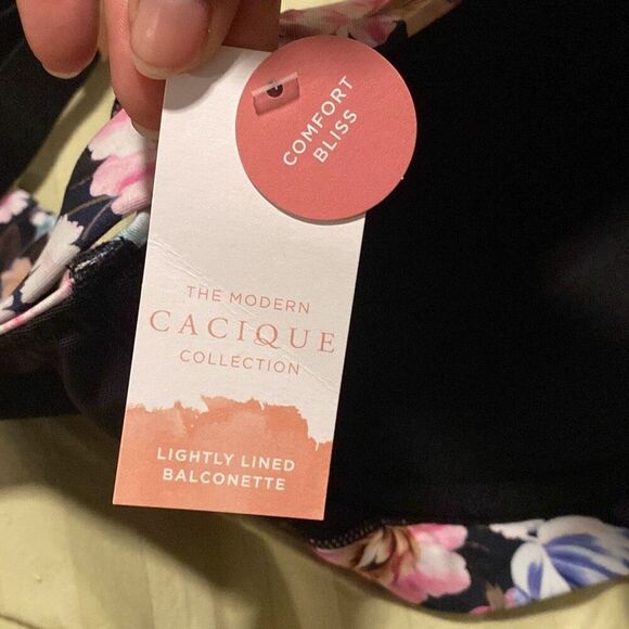 Cacique bra size 42DD lightly lined Balconette bra - Picture 8 of 8